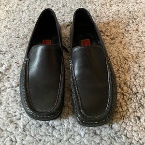 Cole Haan black leather loafers. Size 7